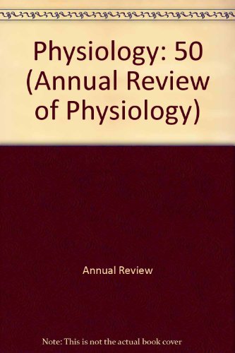 Imagen de archivo de Annual Review of Physiology: 1988 a la venta por GuthrieBooks
