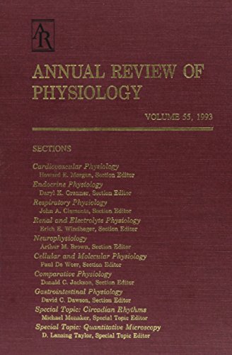 Annual Review of Physiology: 1993 (9780824303556) by Hoffman, Joseph F.
