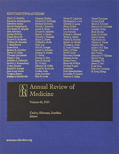 Stock image for Annual Review of Medicine 2015 for sale by ThriftBooks-Atlanta