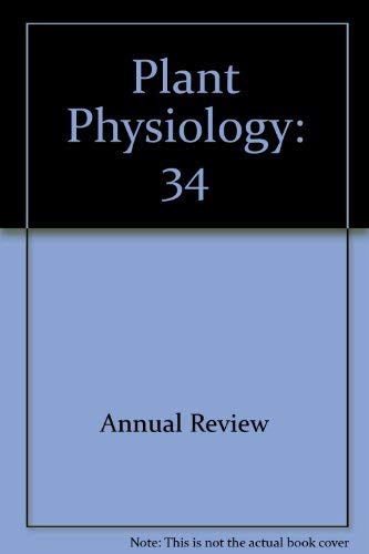 Beispielbild fr Annual Review of Plant Physiology Volume 34 zum Verkauf von Wonder Book