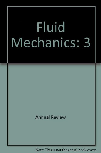 Imagen de archivo de Annual Review of Fluid Mechanics, Vol. 3 a la venta por HPB-Red