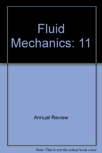 Stock image for Annual Review of Fluid Mechanics for sale by Better World Books: West