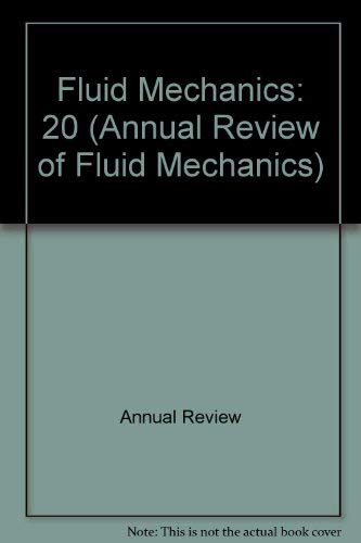 Beispielbild fr Annual Review of Fluid Mechanics: 1988 zum Verkauf von SUNSET BOOKS