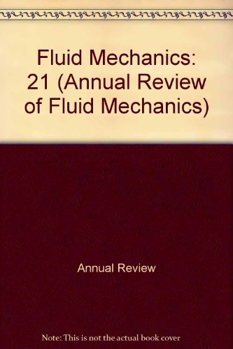 9780824307219: Annual Review of Fluid Mechanics: 1989: 21