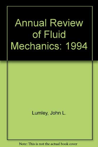 Stock image for Annual Review of Fluid Mechanics: 1994 for sale by Alplaus Books