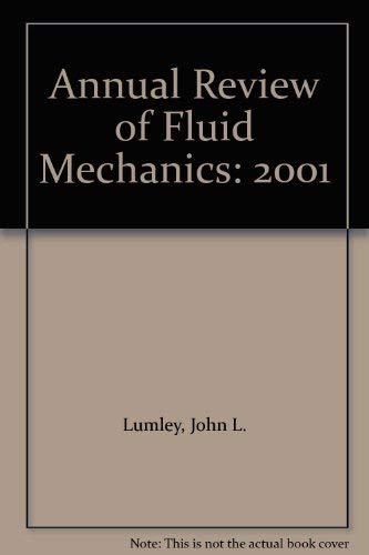 Imagen de archivo de Annual Review of Fluid Mechanics: 2001 a la venta por ThriftBooks-Dallas