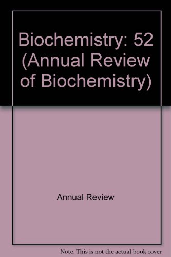 Annual Review of Biochemistry: 1983: 52