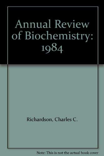 Stock image for Annual Review of Biochemistry for sale by Better World Books