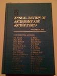 Stock image for Annual Review of Astronomy and Astrophysics: 1982 (Annual Review of Astronomy & Astrophysics) for sale by HPB Inc.