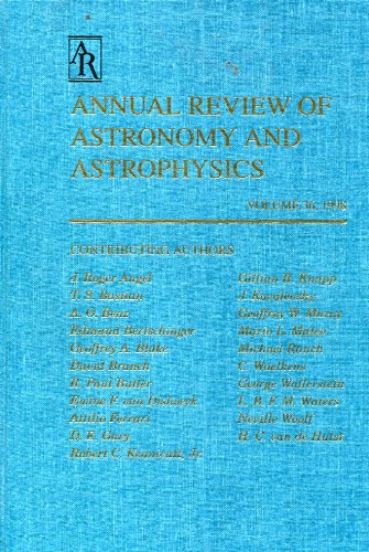 Stock image for Annual Review of Astronomy and Astrophysics for sale by Better World Books