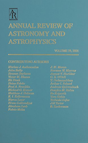 Beispielbild fr Annual Review of Astronomy and Physics Volume 39, 2001 zum Verkauf von Neatstuff