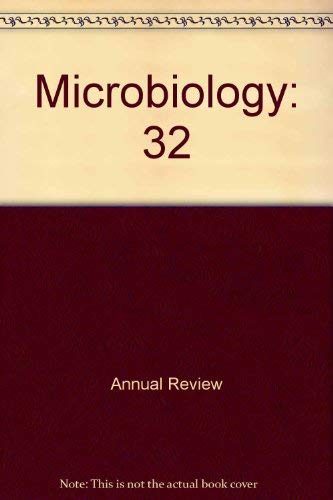 Annual Review of Microbiology : Volume 32, 1978