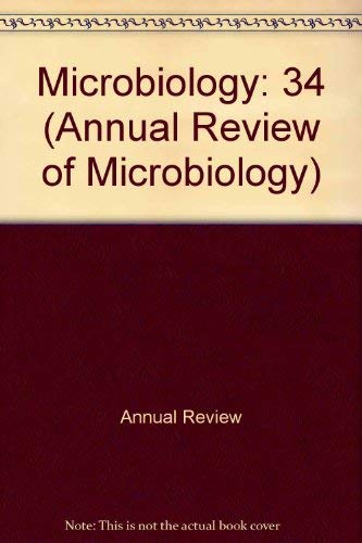 Beispielbild fr Annual Review of Microbiology: 1980 zum Verkauf von GuthrieBooks