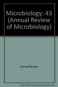 Stock image for Annual Review of Microbiology: 1989 for sale by Ergodebooks