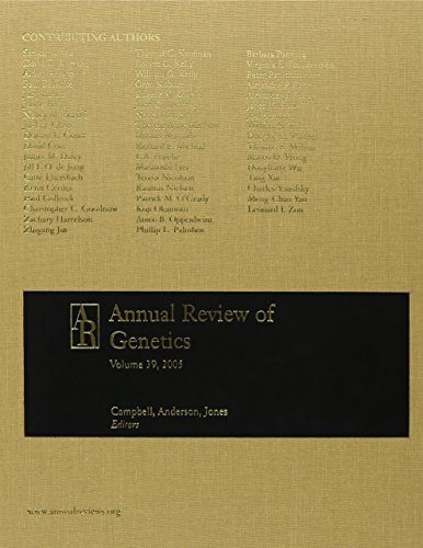 Annual Review of Genetics 2005 (9780824312398) by Campbell, Allan; Anderson, Wyatt W.; Jones, Elizabeth W.