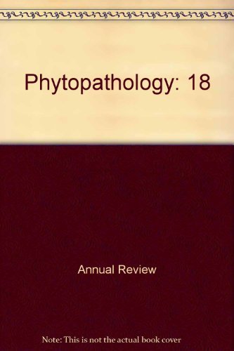 Stock image for Annual Review of Phytopathology. Volume 18. for sale by Eryops Books