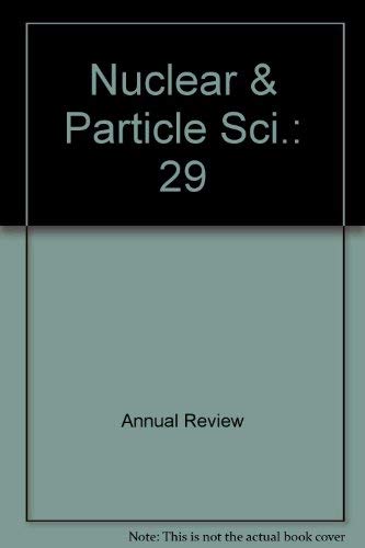 Beispielbild fr Nuclear & Particle Sci. zum Verkauf von Irish Booksellers
