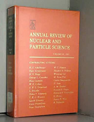 Imagen de archivo de Annual Review of Nuclear and Particle Science: 1985 (Annual Review of Nuclear & Particle Science) a la venta por Wonder Book