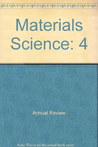 Imagen de archivo de Annual Review of Materials Science a la venta por Wonder Book