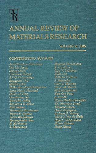 Imagen de archivo de Annual Review of Materials Research: Print Edition Only. a la venta por ThriftBooks-Dallas