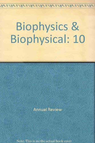 Annual Review of Biophysics and Bioengineering