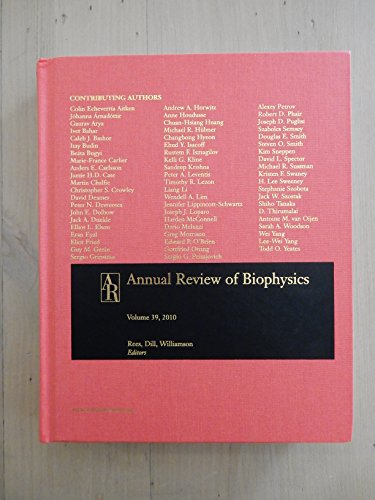 9780824318390: Annual Review of Biophysics 2010: 39