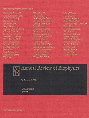 Imagen de archivo de Annual Review of Biophysics 2016 a la venta por Mispah books