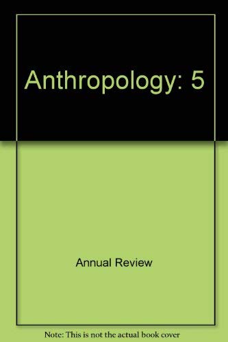 9780824319052: Annual Review of Anthropology