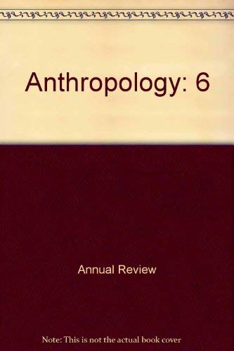 Stock image for Annual Review of Anthropology for sale by Better World Books