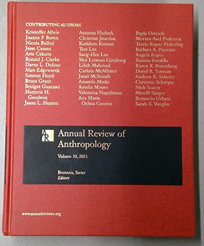 Stock image for Annual Review of Anthropology - Volume 50 - 2021 for sale by The Book Corner