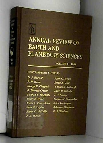 Annual Review of Earth and Planetary Sciences. Volume 11, 1983