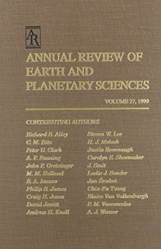 Beispielbild fr Annual Review of Earth and Planetary Sciences zum Verkauf von Better World Books