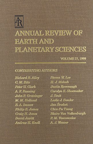 Stock image for Annual Review of Earth and Planetary Sciences for sale by Better World Books