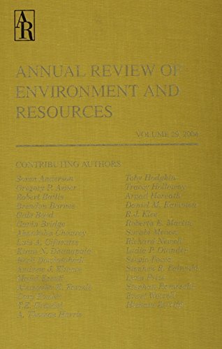 Beispielbild fr Annual Review of Environment and Resources. Volume 29, 2004 zum Verkauf von Zubal-Books, Since 1961