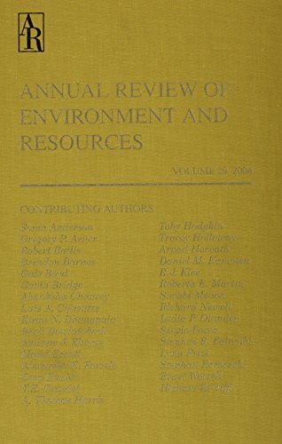 Stock image for Annual Review of Environment and Resources. Volume 29, 2004 for sale by Zubal-Books, Since 1961