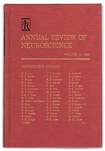 Stock image for Annual Review of Neuroscience 1990, Vol. 13 for sale by Peter L. Masi - books