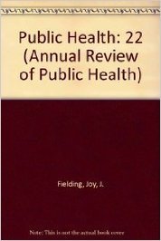 Imagen de archivo de Annual Review of Public Health: 2001 a la venta por HPB-Red