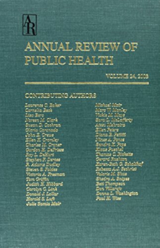 9780824327248: Annual Review of Public Health: 2003: 24