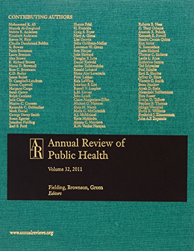 Stock image for Annual Review of Public Health 2011 for sale by Phatpocket Limited