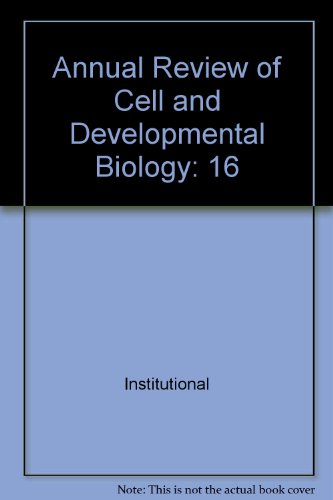 Stock image for Annual Review of Cell and Developmental Biology, Vol. 16 (Annual Review of Cell & Developmental Biology) for sale by Phatpocket Limited
