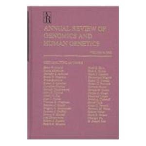 Beispielbild fr Annual Review of Genomics and Human Genetics ; Vol. 4, 2003 [AR] zum Verkauf von Katsumi-san Co.