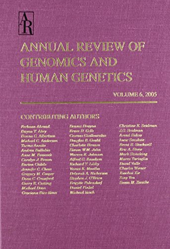 Beispielbild fr Annual Review of Genomics and Human Genetics 2005 [Hardcover]; Green, Eric zum Verkauf von MyLibraryMarket