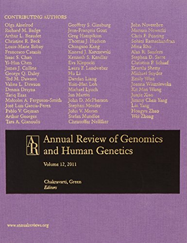 Stock image for ANNUAL REVIEW OF GENOMICS AND HUMAN GENETICS. VOLUME 12 [ONLY]. for sale by Hay Cinema Bookshop Limited