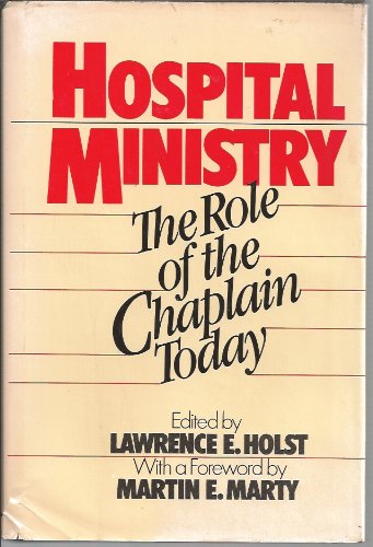 Stock image for Hospital Ministry for sale by Better World Books