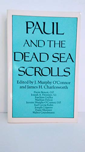 Beispielbild fr Paul and the Dead Sea Scrolls (Christian Origins Library) zum Verkauf von SecondSale