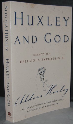 Stock image for Huxley and God: Essays for sale by HPB-Red