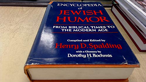 Beispielbild fr Encyclopedia Of Jewish Humor zum Verkauf von Wonder Book