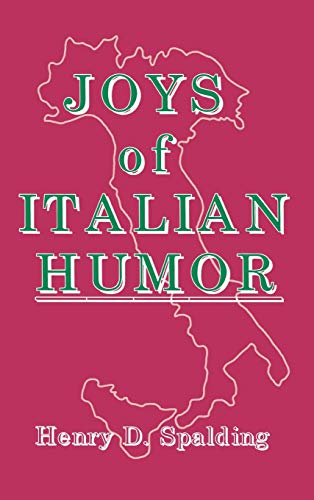Beispielbild fr Joys of Italian Humor and Folklore zum Verkauf von Better World Books
