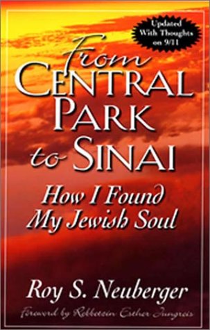 Stock image for From Central Park to Sinai: How I Found My Jewish Soul for sale by SecondSale