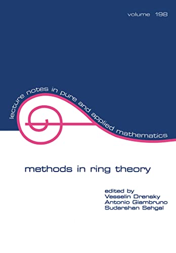Beispielbild fr Methods in Ring Theory: Proceedings of the Trento Conference (Lecture Notes in Pure & Applied Mathematics, Band 198) zum Verkauf von Buchpark